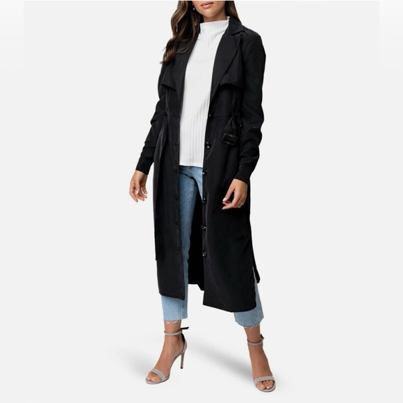 GIBSONLOOK TRENCH DUSTER JACKET - Picture 2 of 5